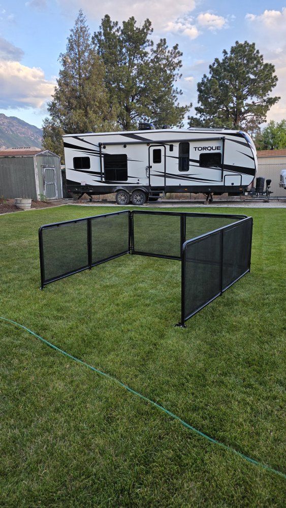 patio fence for trailer