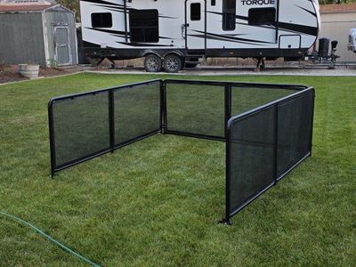patio fence for trailer