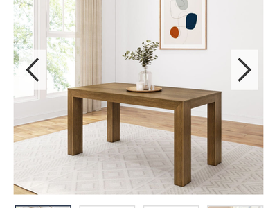 Plank and Beam Table