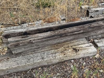 Used Railroad Ties - Rough condition located in Laketown