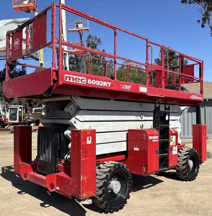 2019 MEC 6092 Rough Terrain Scissor Lift
