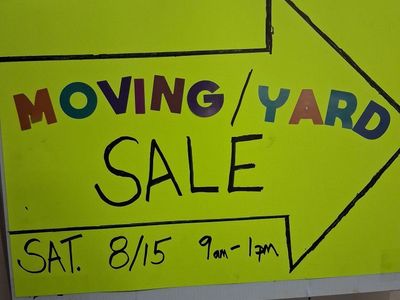 Moving / Yard Sale in Lehi
Sat. August 15th 9am-1pm