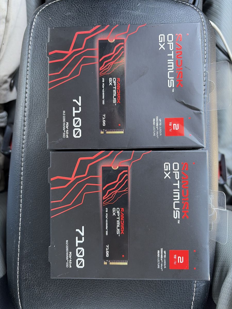 M.2 NVME sandisk 7100 2Tb