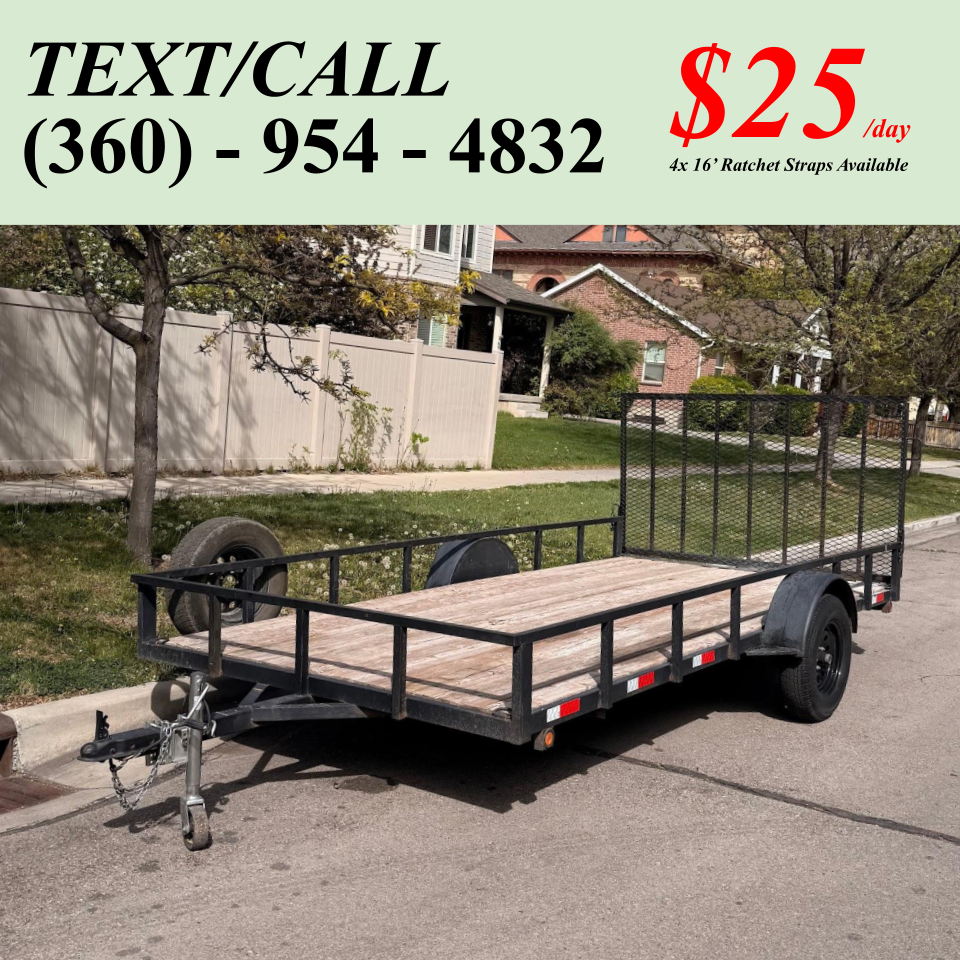 7x14 Utility Trailer Rental