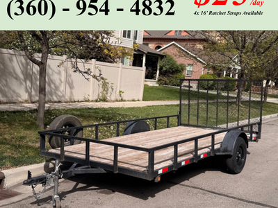 7x14 Utility Trailer Rental