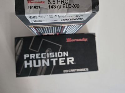 Hornady Precision Hunter 6.5 PRC 143 gr ELD-X Ammunition (197 Rounds)