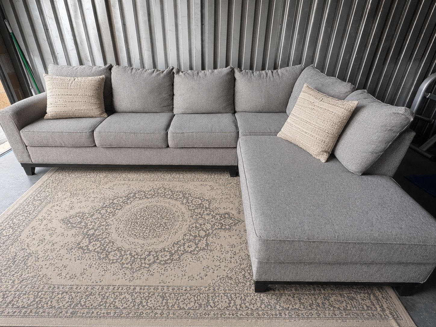 RC Willey sectional couch