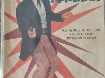 Vintage Dell Comics James Garner as Maverick No. 930 Comic Book