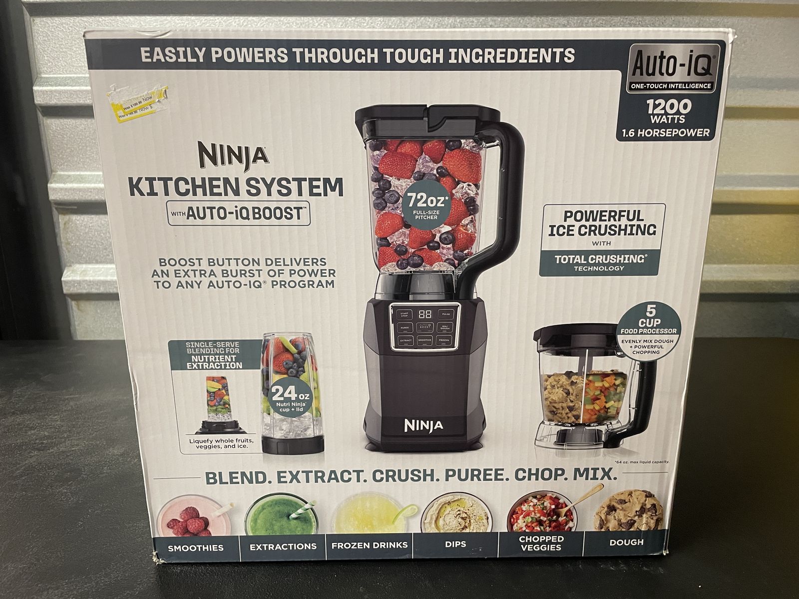 [NEW] Ninja Kitchen System with Auto-iQ Boost Blender & Food Processor
