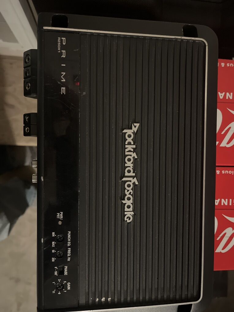 Rockford Fosgate Prime R250x1 Amplifier