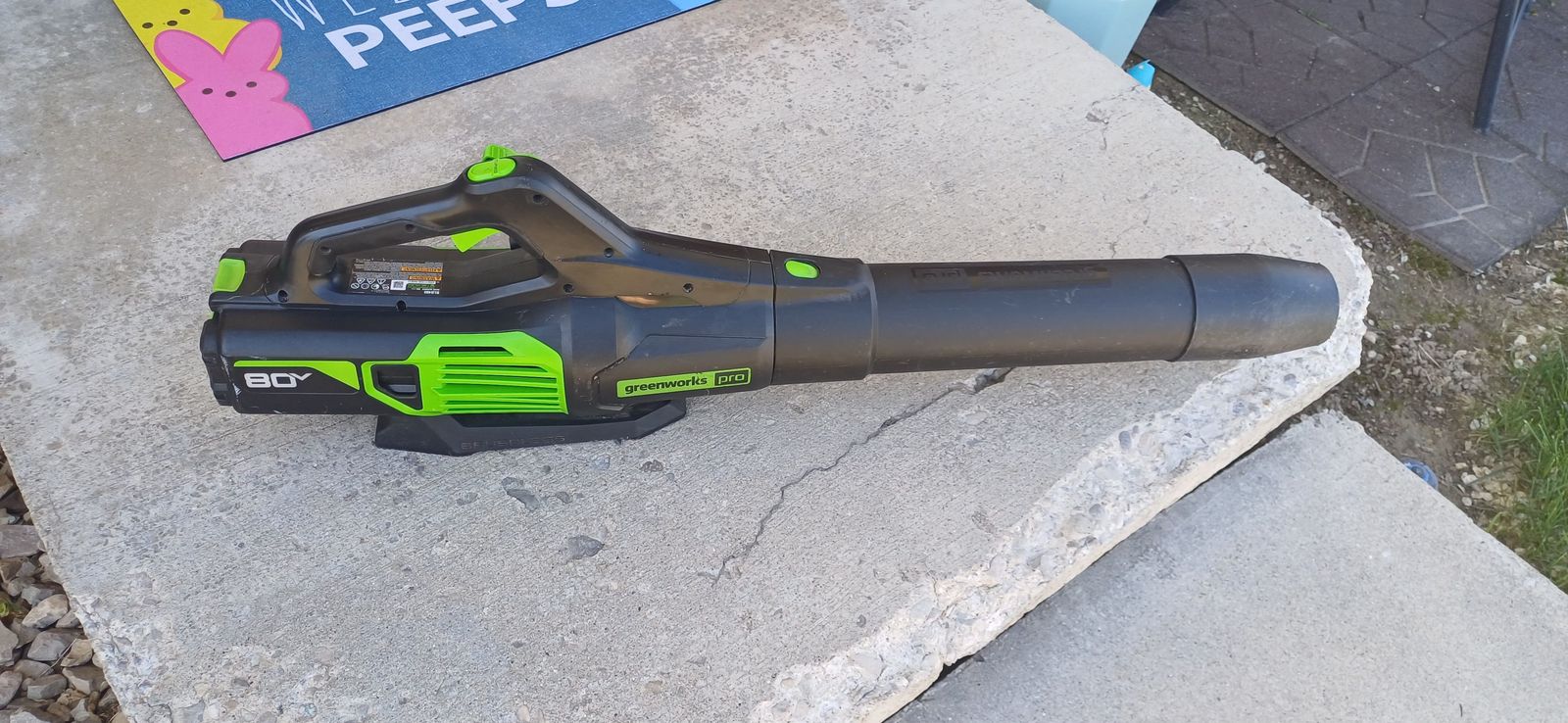 Greenworks Pro 80V Brushless Leaf Blower - 730 CFM (Model BLB489)