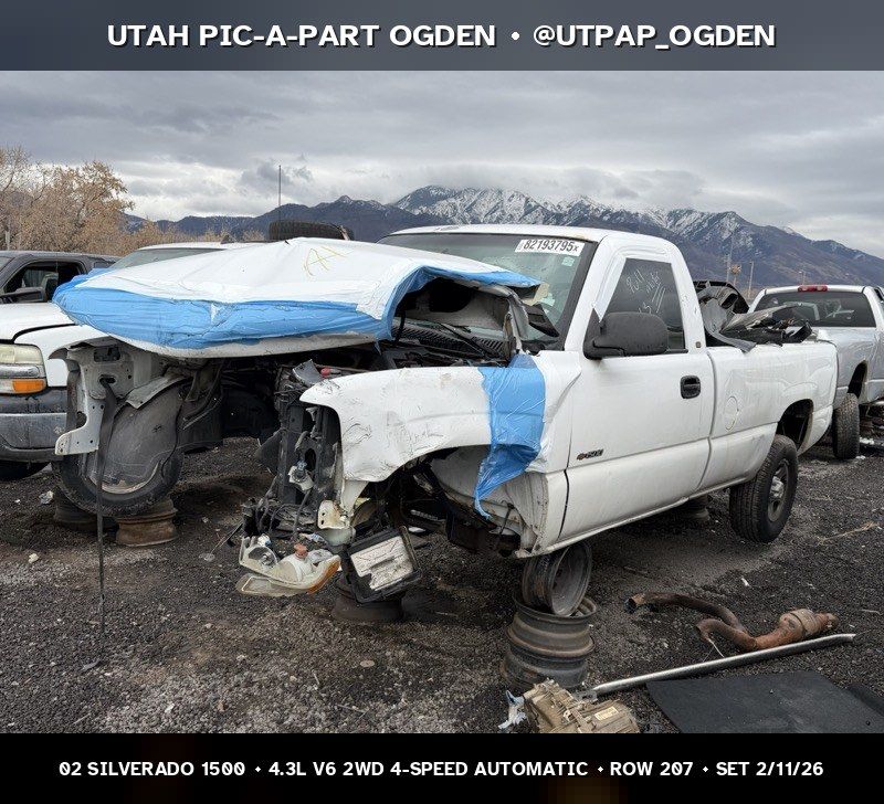 2002 Chevrolet Silverado 1500 GMT800 Parts - UTPAP Ogden