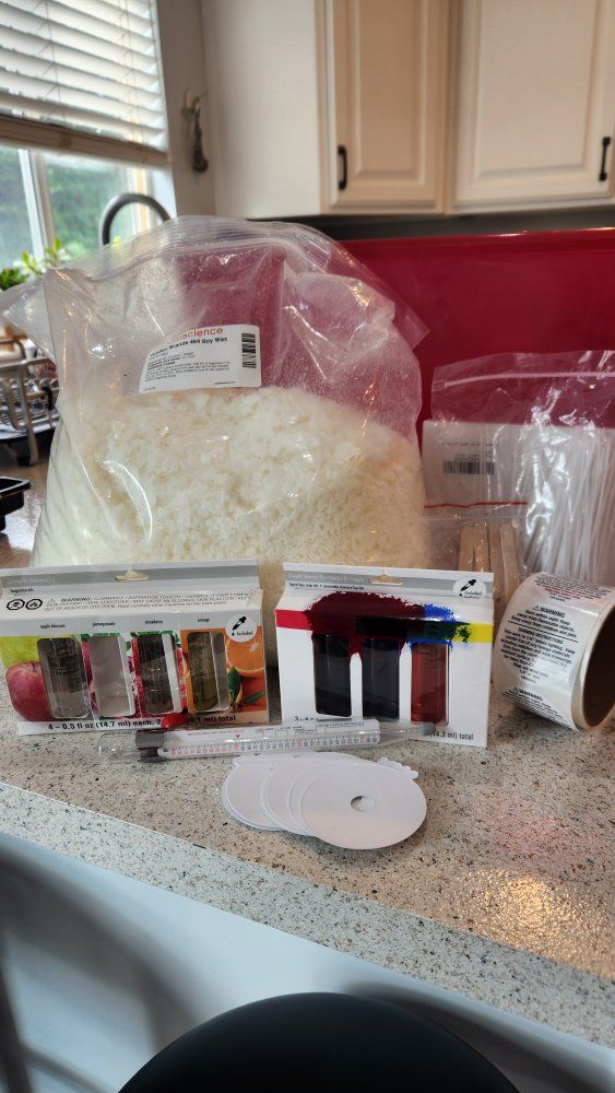 Candle making supplies