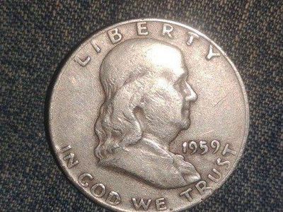1959 D Jefferson Half Dollar