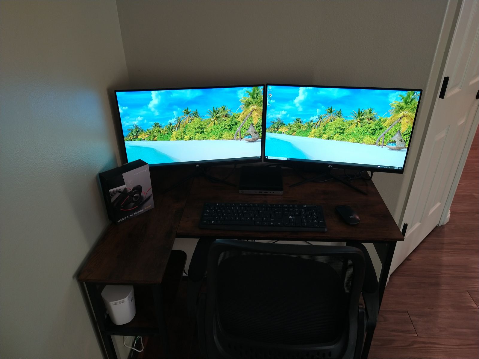 Work from home setup