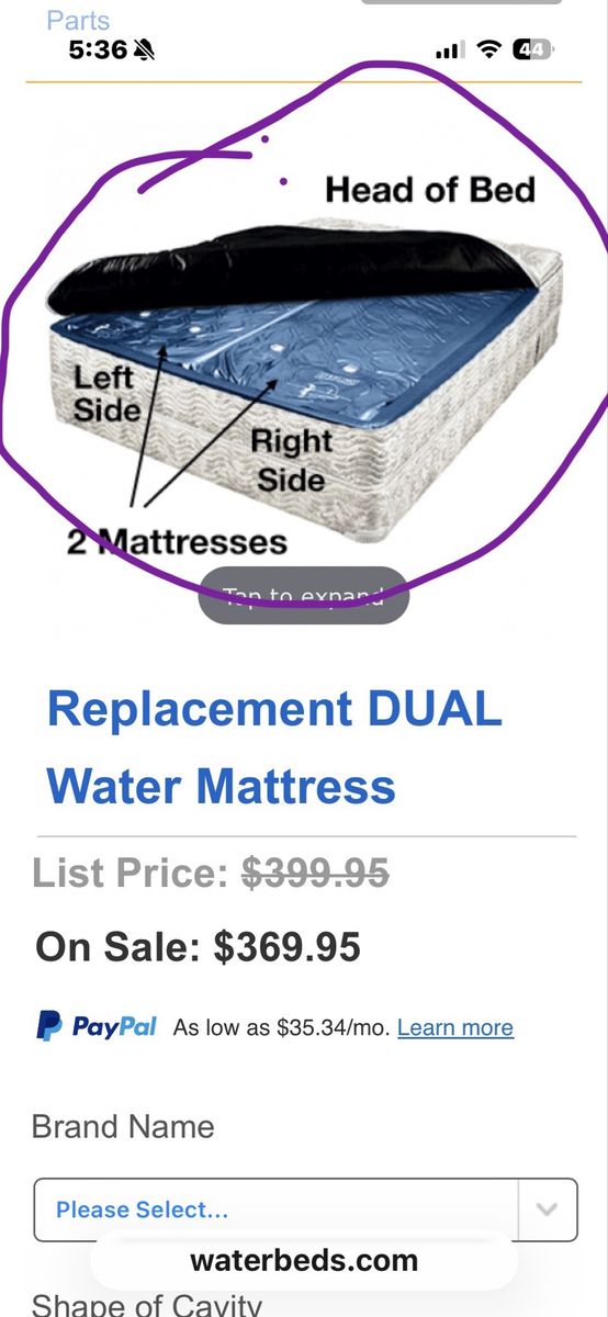Waterbed