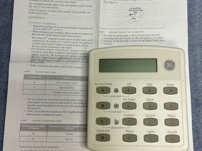 ALARM SYSTEM 2 LINE ALPHA KEYPAD