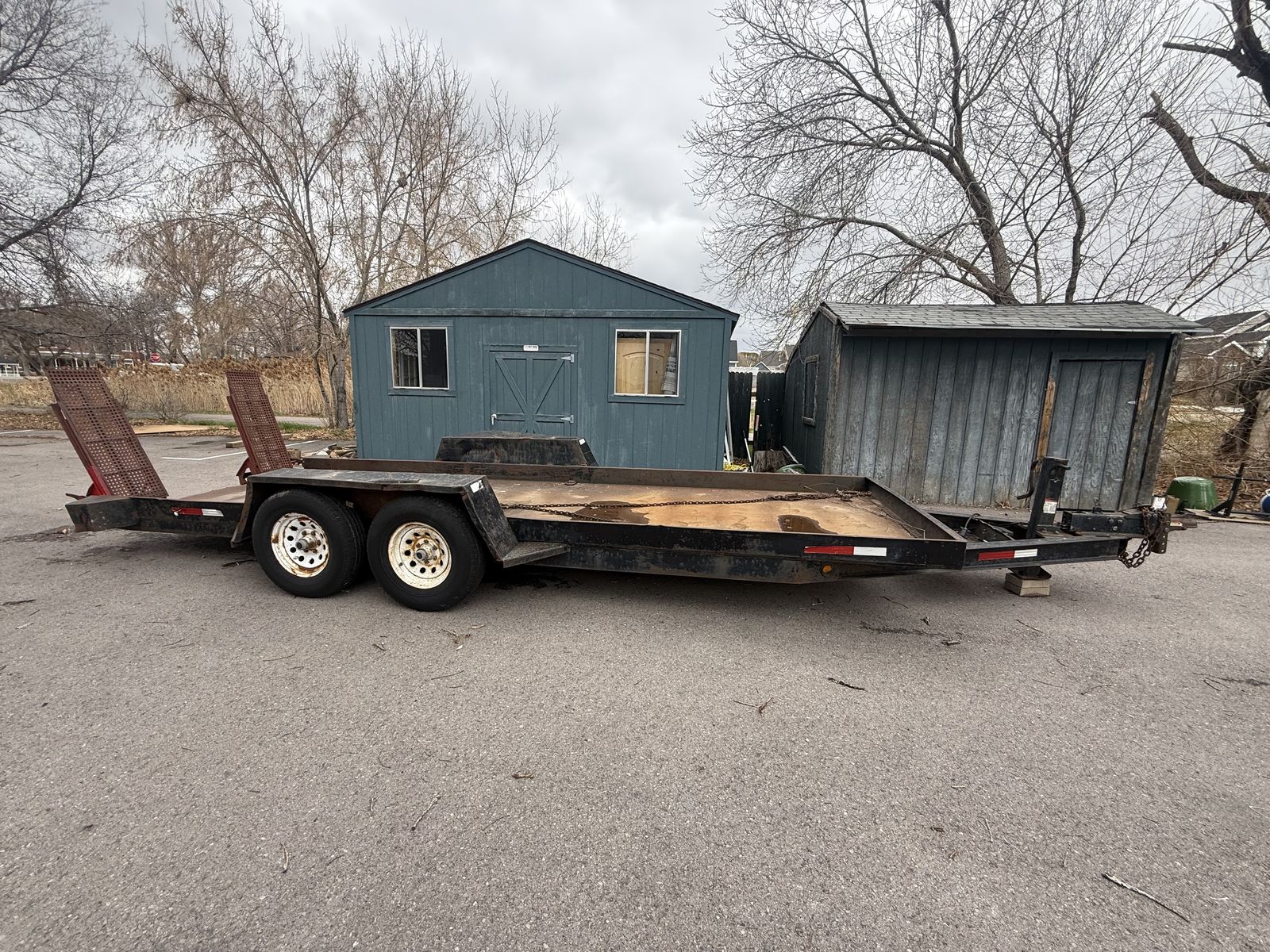 Heavy duty utility trailer 20ft