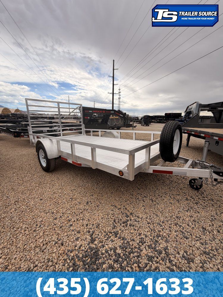 6.5x12 Baughman  Aluminum Trailer - 3.5K GVWR - Spare Tire