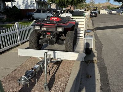 Aluma all aluminum utility trailer