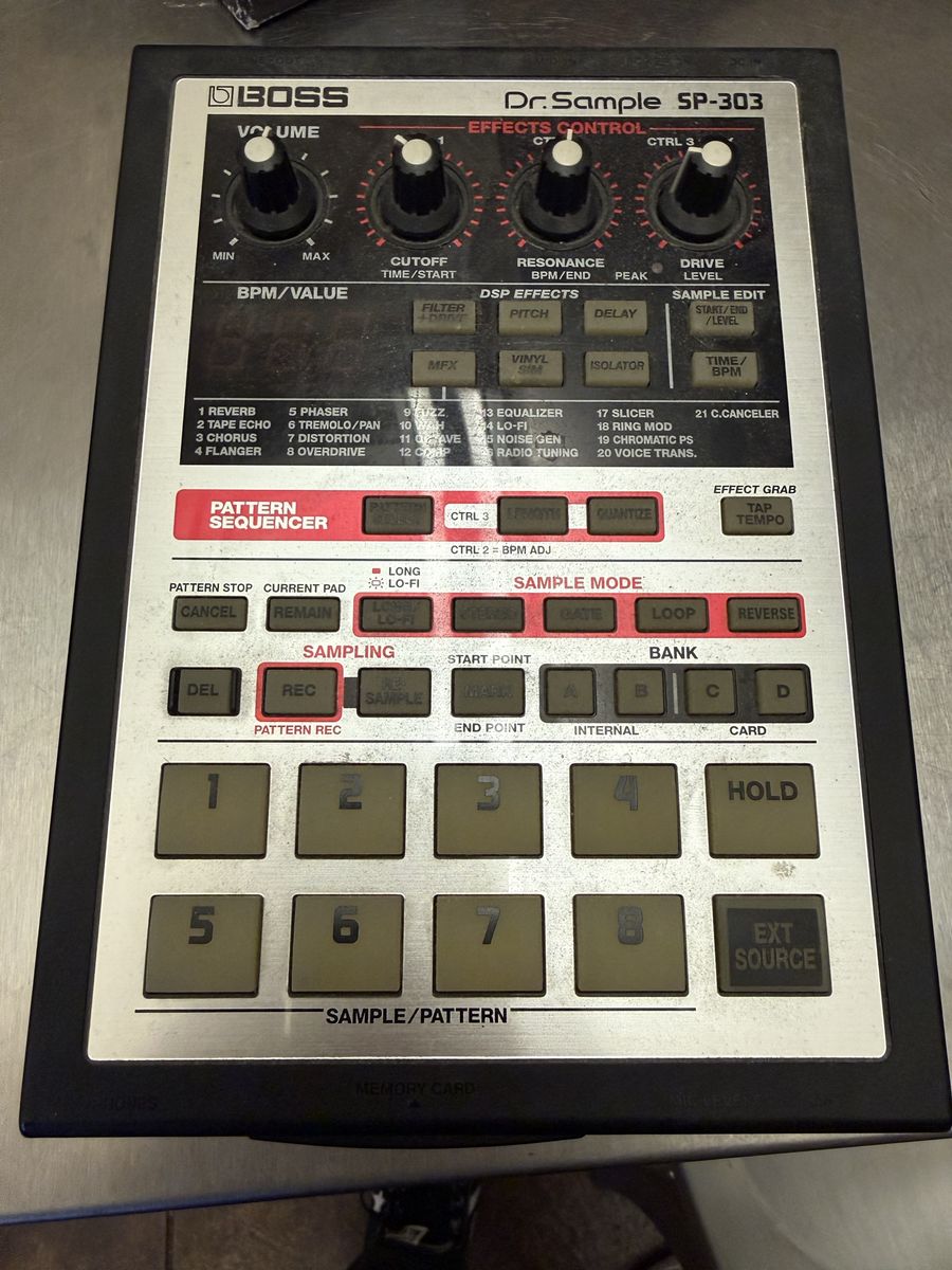 Boss SP-303 Dr Sample