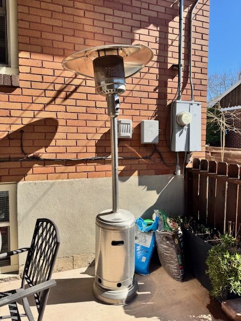 $50 or best offer  Outdoor stand up heater
