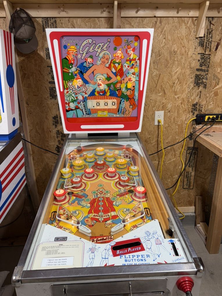 Gottlieb Gigi Pinball
