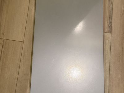 IKEA SPONTAN Magnetic Board – Gray Metal Wall Organizer