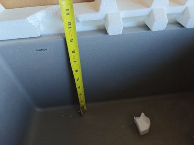 never before used sinks