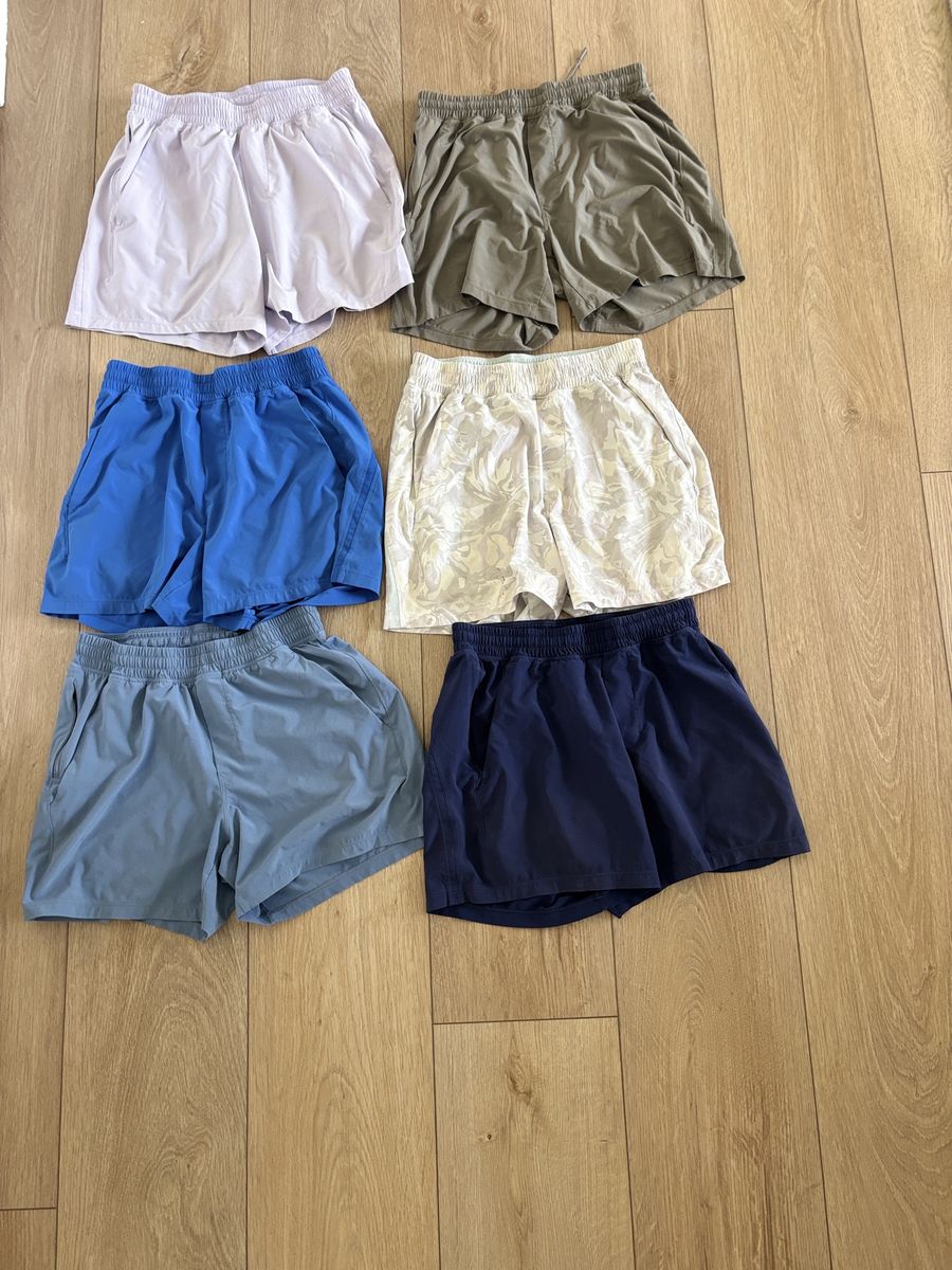 Lululemon Pace Breaker 5” Shorts Bundle – 6 Pairs