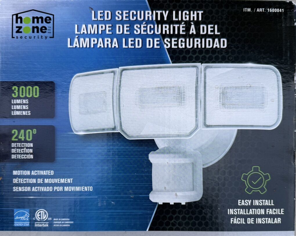 Home Zone LED Security Light – Model ES00879G