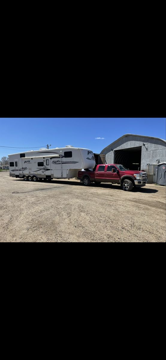 Toy hauler F250 package