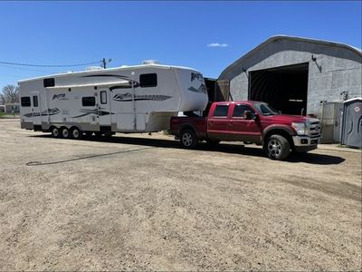 Toy hauler F250 package