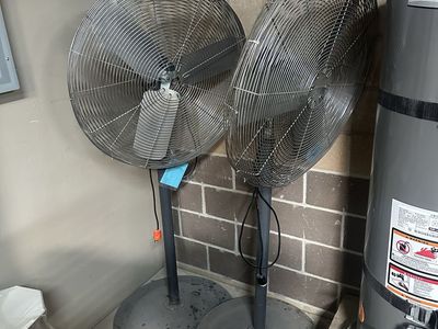 Industrial adjustable fan