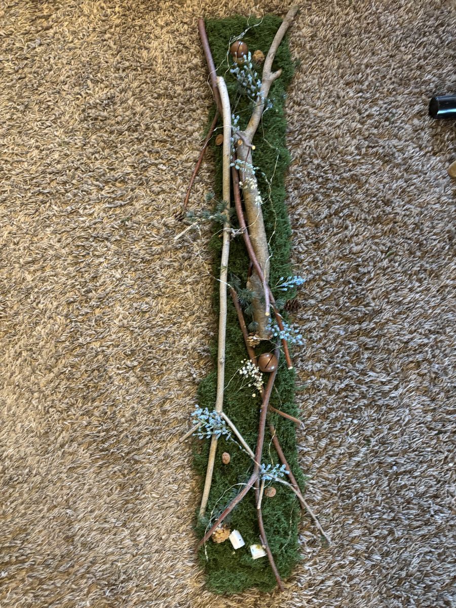 Forest board centerpiece