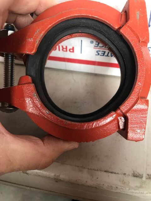 Grooved pipe coupling 2.5 inch by GFIRE