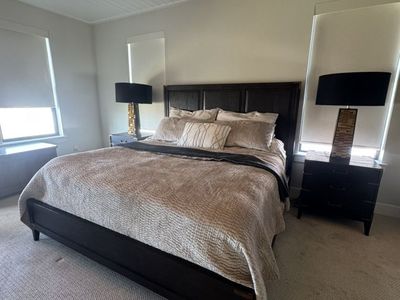 RH Cayden Campaign Bed & Nightstands