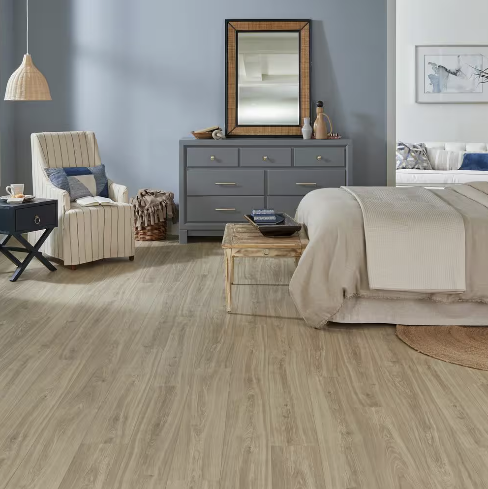 Holloway Hickory Blonde Waterproof Laminate Wood Flooring