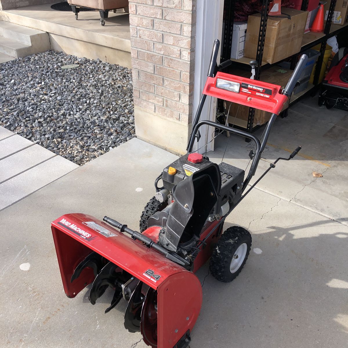 Yard Machines MTD Snow Blower