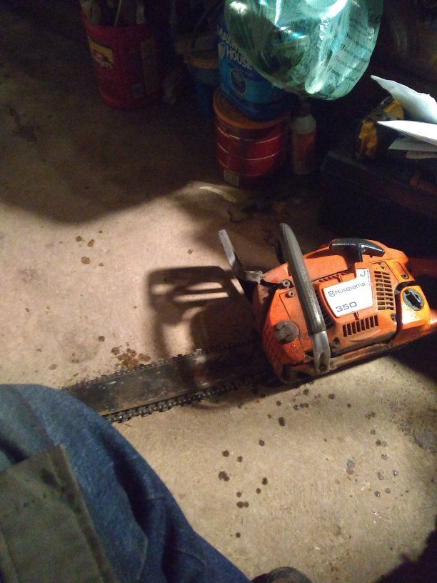 Husqvarna 350 Chainsaw - Powerful Gas-Powered Saw for Yard Work