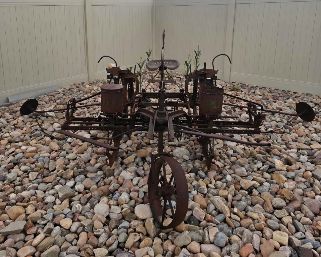 Vintage John Deere 2-Row Pull Type Corn Planter