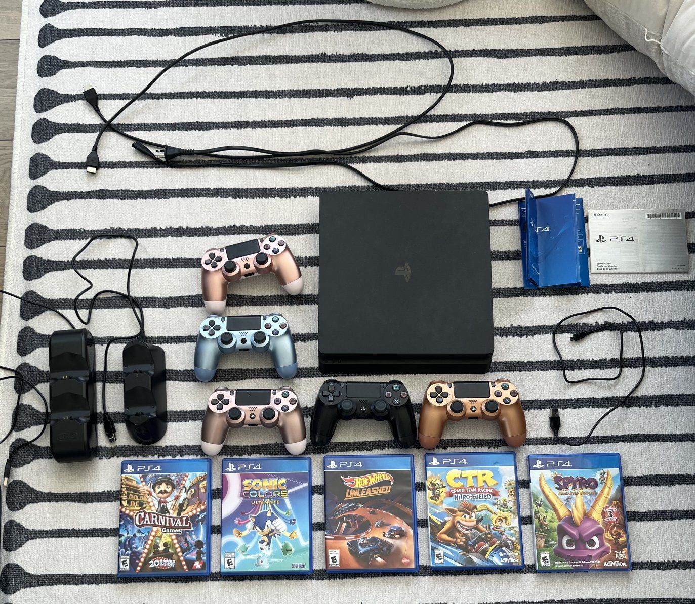 PS4 Slim console pkg (works great)
