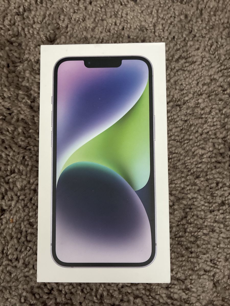 Apple iPhone 14 128GB Purple Unlocked - Excellent Condition (Minor Scuffs)