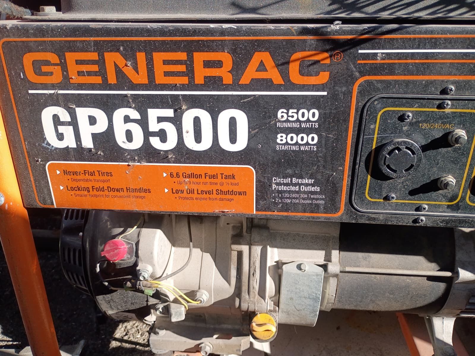 GP 6500 Generator