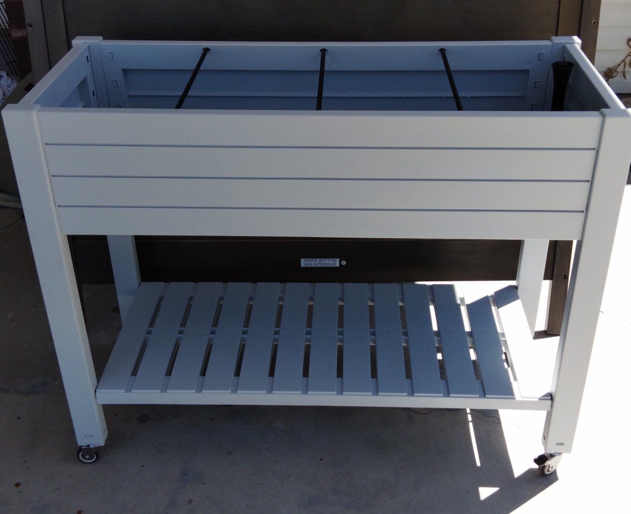 Raised Garden Bed Ashen Colored