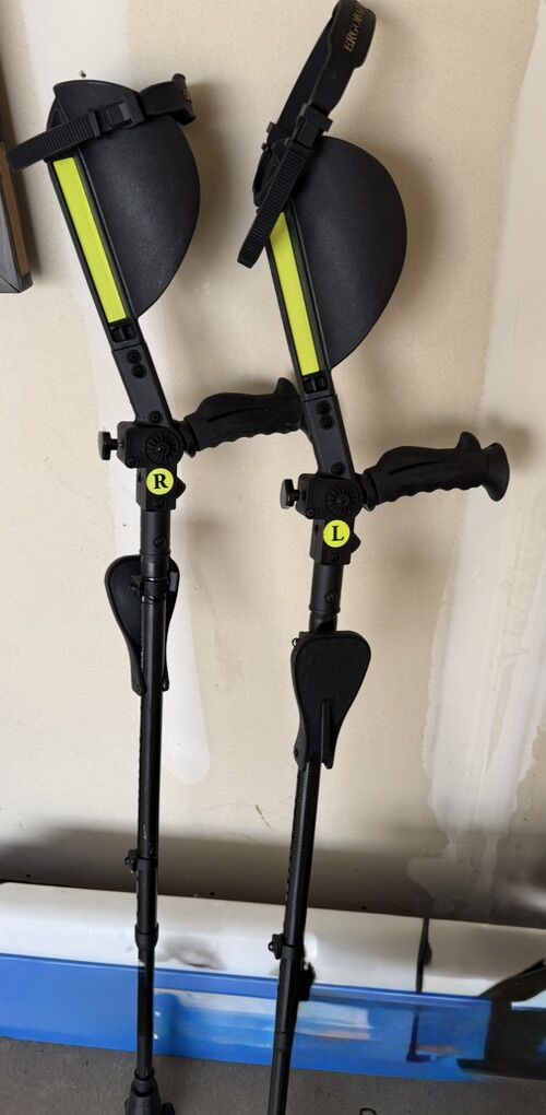 Ergoactives Ergobaum 7 G Forearm Crutches