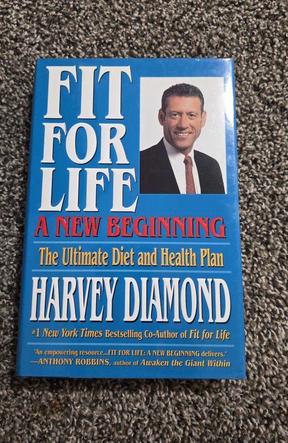 Fit For Life: A New Beginning by Harvey Diamond - The Ultimate Diet and Health Plan, Hardcover