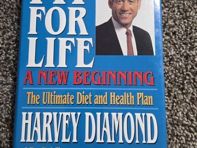 Fit For Life: A New Beginning by Harvey Diamond - The Ultimate Diet and Health Plan, Hardcover