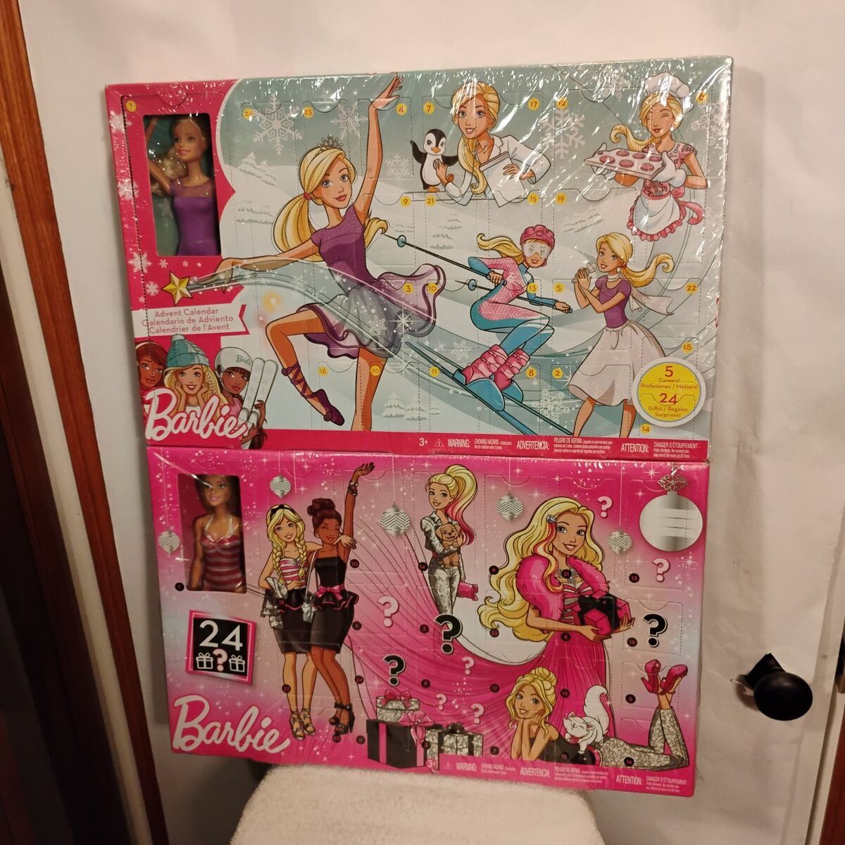 Barbie Advent Calendars 2017-18 NEW