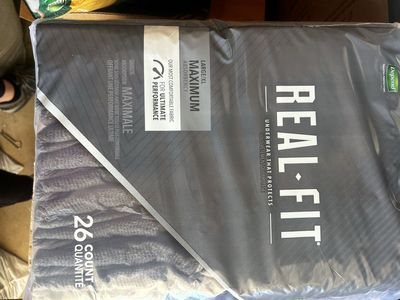 Depend Real-Fit and Fit-Flex Men's Underwear, Large/XL, 236 Count